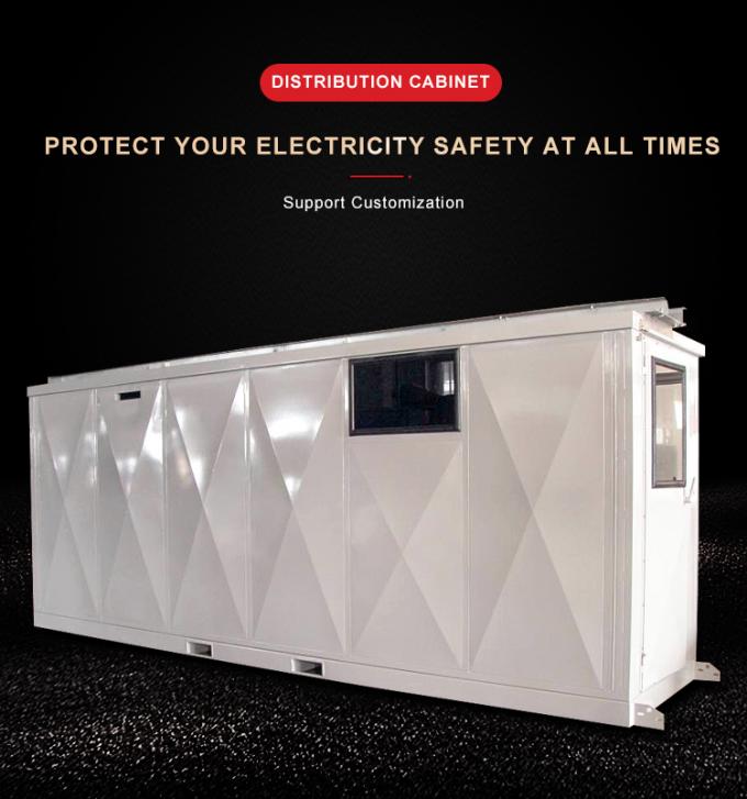 220kV電気開閉装置の部品のモジュラー理性的なプレハブのサブステーション 0