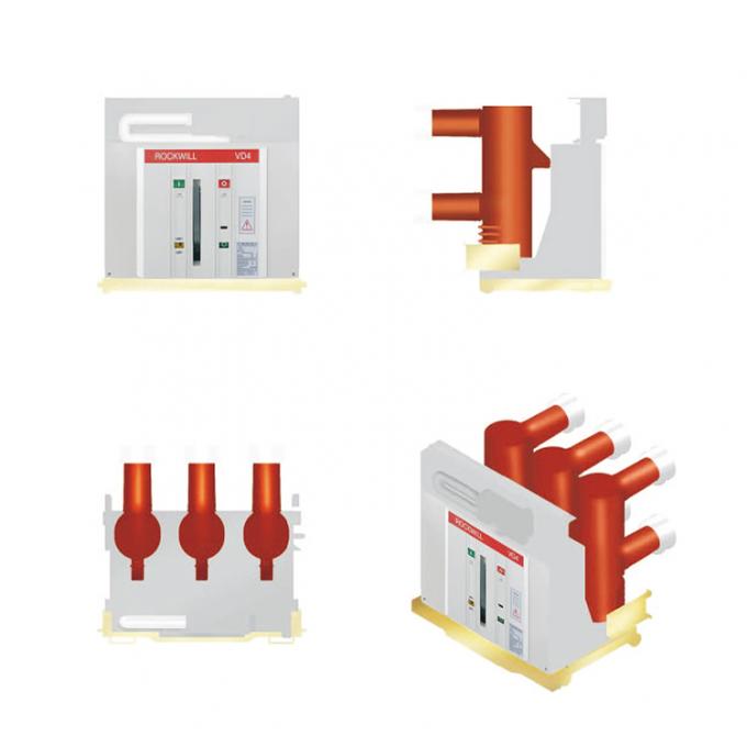 高圧開閉装置の真空の遮断器屋内VD4 12kV 13.8kV 20kV 24kV 35kV 0