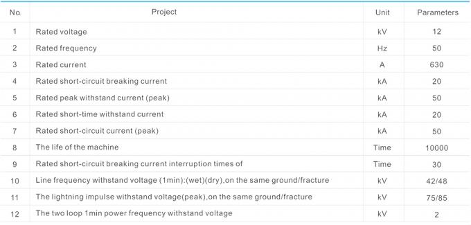 負荷流れのためのプラスチックVcb HVの高圧遮断器 1