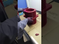 24kv鋳樹脂スイッチキャビネット 40X10銅バスバーのための壁ブッシングを通して