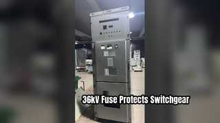詳細: 負荷遮断器スイッチと変流器を保護するための SF6 開閉装置の 36kV ヒューズ