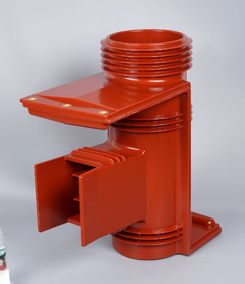 660mm 36kV high voltage switchgear parts Shielded Epoxy Resin Insulator Contact Box With Slope