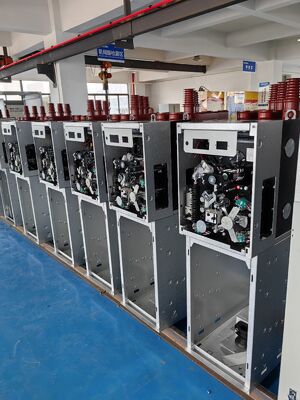 Medium Voltage 630A-1250A Indoor Solid Fully Insulated Enclosedring Net Switchgear