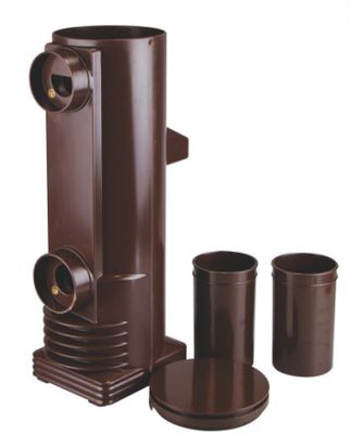 Custom Made Epoxy Resin Cast Bushing , Epoxy Resin Composite Insulator